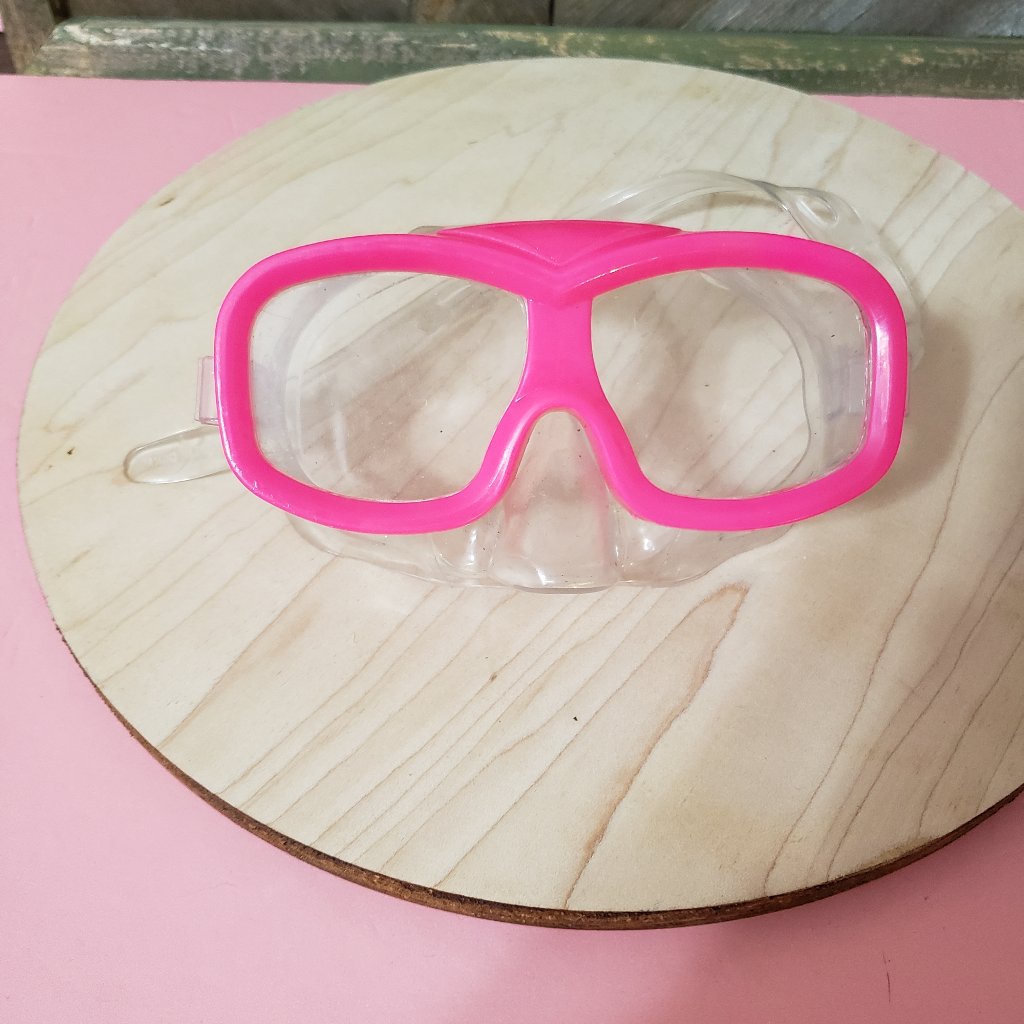 Pink Swim Goggles New